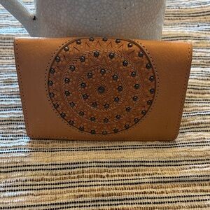 Brighton Tan Leather wallet
